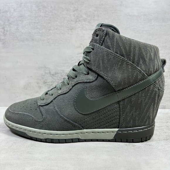 Nike Shoes - Nike Dunk Sky Hi Hidden Wedge Leather Sneakers - Women's Size 8.5